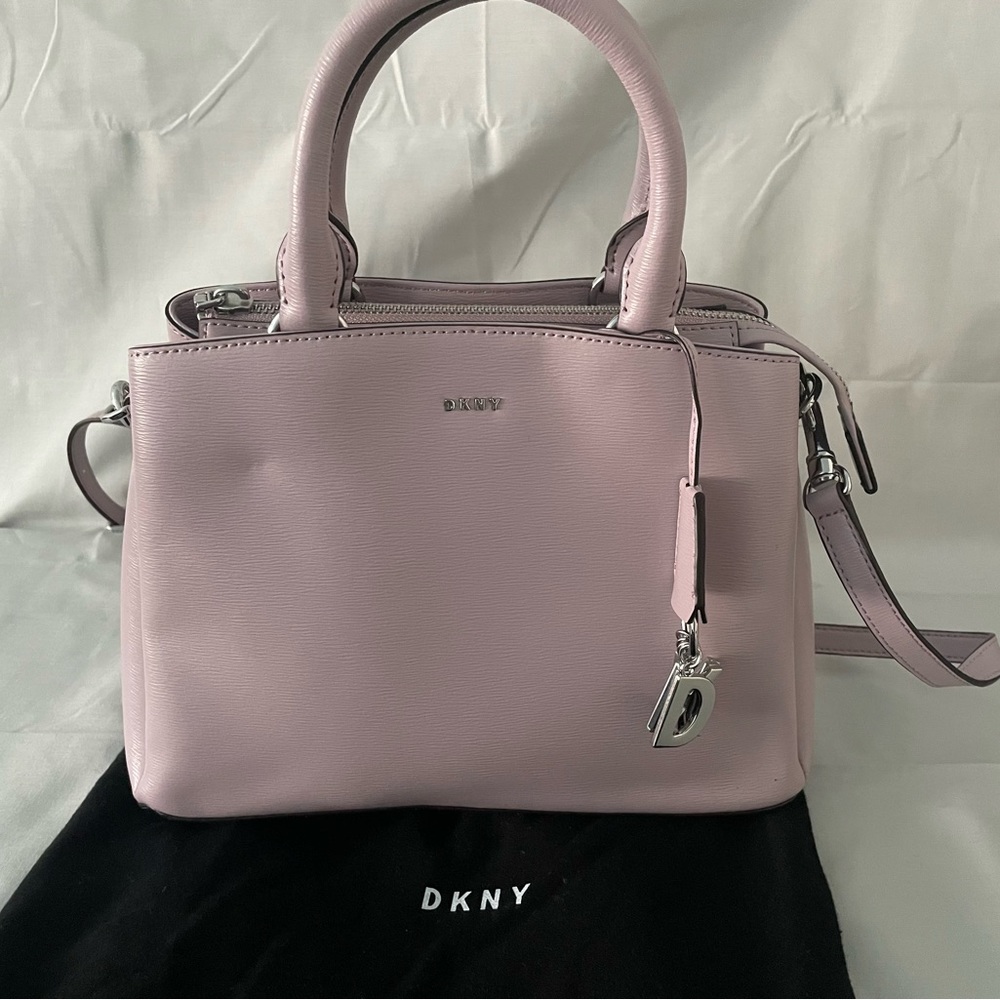 DKNY Satchel/Crossbody Bag, Lavender - Picture 2 of 13